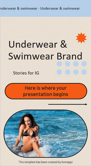Underwear & Swimwear Brand Stories for IG