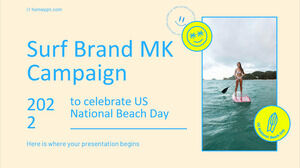 حملة Surf Brand MK للاحتفال بيوم الشاطئ الوطني الأمريكي