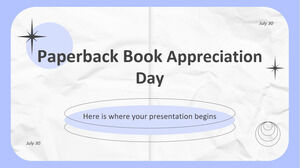 Paperback Book Appreciation Day