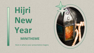 Hijri-Neujahrs-Minithema