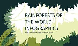 Foreste pluviali del mondo Infografica