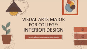 대학 시각 예술 전공: 인테리어 디자인