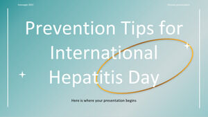 Conseils de prévention pour la Journée internationale de l'hépatite