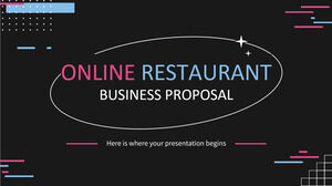 Geschäftsvorschlag für ein Online-Restaurant
