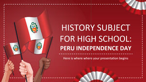 Lise Tarih Konusu: Peru Bağımsızlık Günü