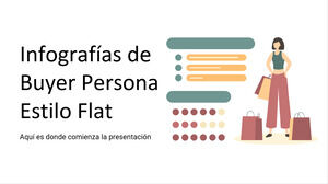Flat Style Buyer Persona Infografice