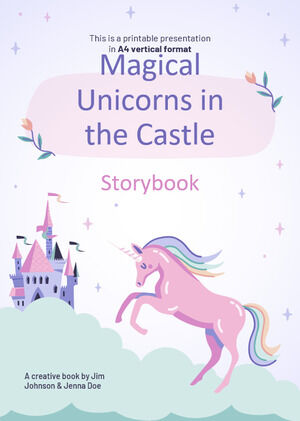 Unicorn Ajaib di Castle Storybook