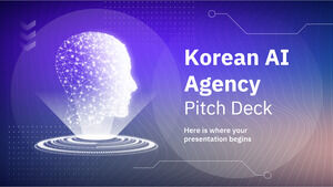 Pitch Deck der koreanischen KI-Agentur