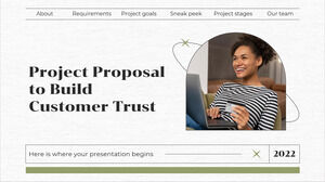 Projektvorschlag zum Aufbau von Kundenvertrauen