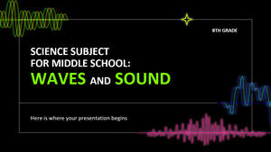 مادة العلوم للمدرسة الإعدادية - الصف الثامن: الموجات والصوت