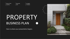 Plano de negócios da propriedade
