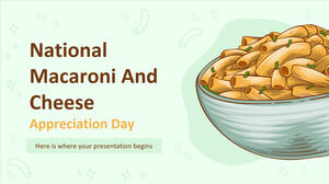 Journée nationale d'appréciation du macaroni au fromage