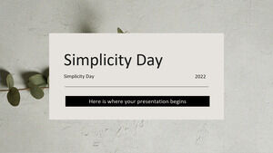 Ziua simplității