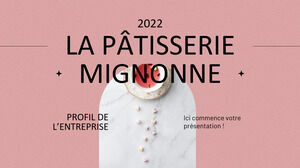 Cute French Pastry Shop Company Profile