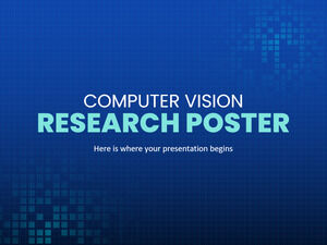 Poster zur Computer-Vision-Forschung