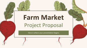 اقتراح مشروع سوق المزرعة