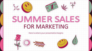 مبيعات الصيف للتسويق