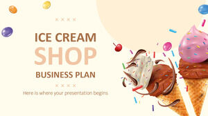 アイスクリームショップの事業計画