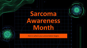 เดือนแห่งการรับรู้ Sarcoma