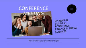 Konferenztreffen zu globalen Wirtschafts-, Finanz- und Sozialwissenschaften