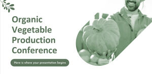 مؤتمر انتاج الخضروات العضوية