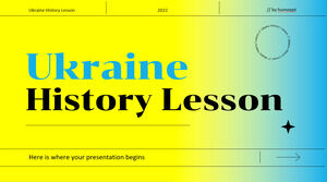 Pelajaran Sejarah Ukraina