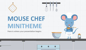 Minitema Mouse Chef