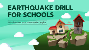 Earthquake Drill for Schools