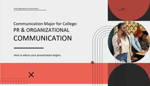 대학 커뮤니케이션 전공: 홍보 및 조직 커뮤니케이션
