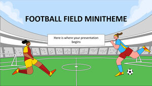 Fußballplatz-Minithema