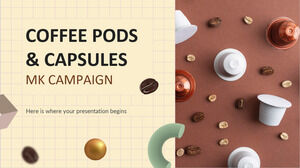 커피 포드 & 캡슐 MK 캠페인