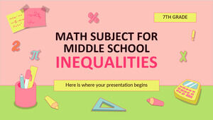 Mathematikfach für die Mittelschule – 7. Klasse: Ungleichheiten