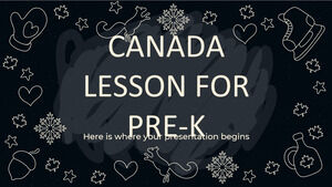 Pelajaran Kanada untuk Pra-K