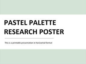 Pastel Palette Research Poster