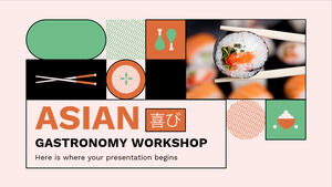 Asian Gastronomy Workshop