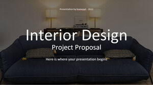 인테리어 디자인 프로젝트 제안서