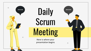 Reunión diaria de Scrum