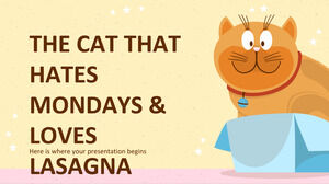 Kucing yang Membenci Hari Senin & Menyukai Lasagna Minitheme