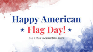 행복한 미국 국기의 날!