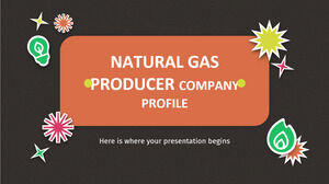 천연 가스 생산업체 회사 프로필