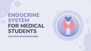 Sistem endocrin pentru studenții la medicină