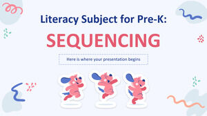 Sujet d'alphabétisation pour le pré-K : séquençage