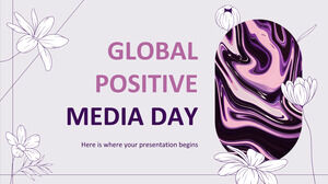 Día Mundial de los Medios Positivos