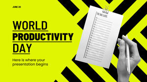 Всемирный день производительности