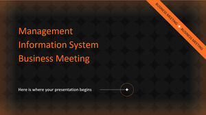Management Information System Business Meeting