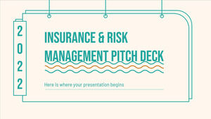 Insurance & Risk Management Pitch Deck