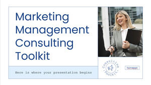 Kit de ferramentas de consultoria de gerenciamento de marketing