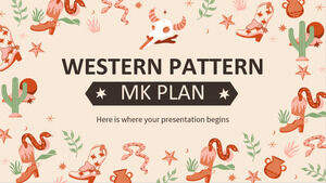 خطة MK للأنماط الغربية