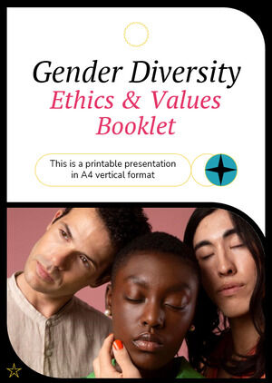 Cinsiyet Çeşitliliği Etik ve Değerler Kitapçığı