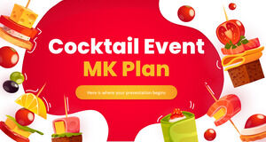 Plan MK de l'événement cocktail